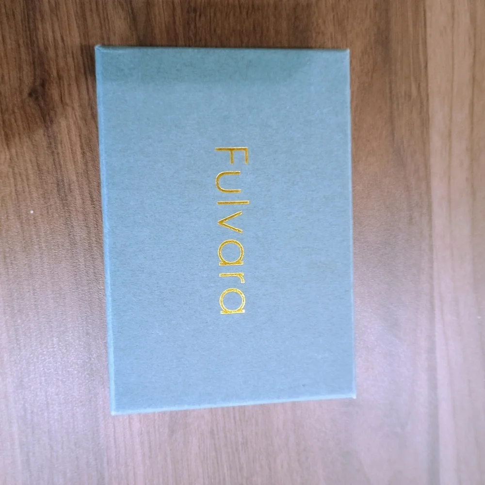 Black Slim Leather Card & Key Holder With Box